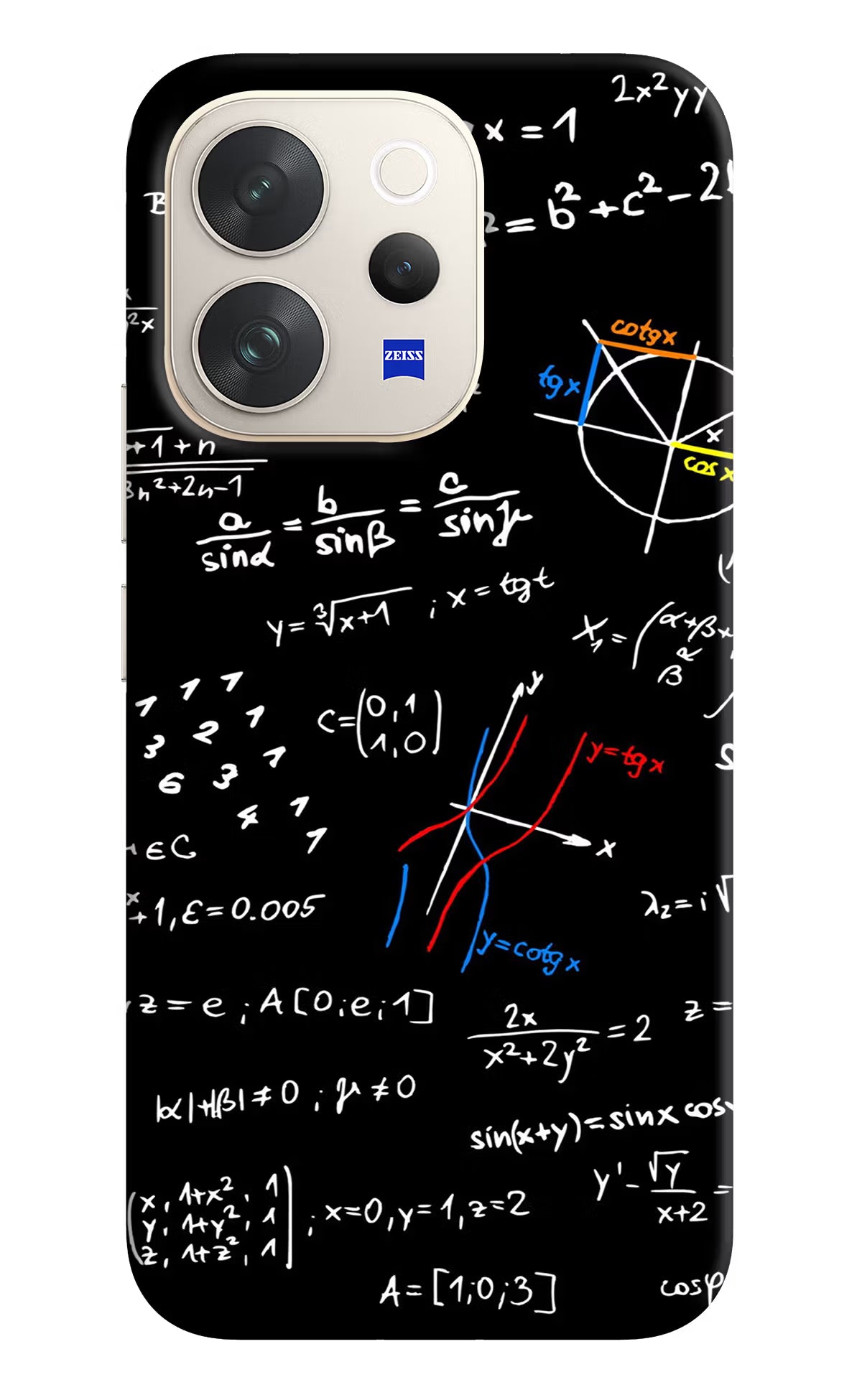Mathematics Formula Vivo V70 5G Hard Case Back Cover by Casekaro