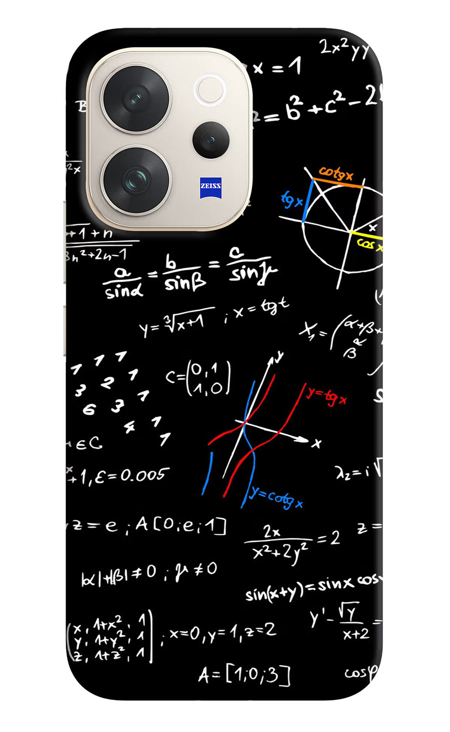 Mathematics Formula Vivo V70 5G Back Cover, Hard case