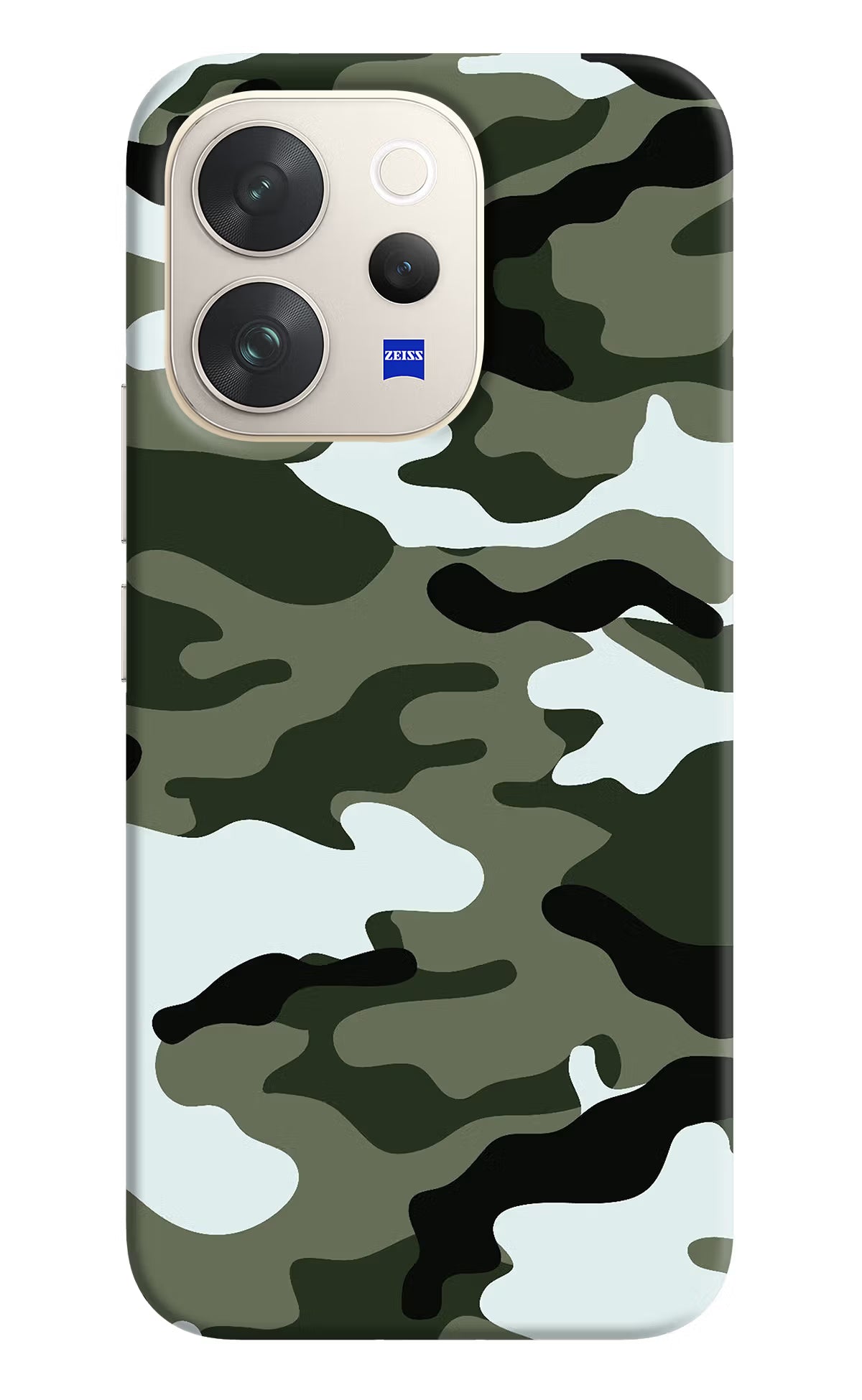 Camouflage Vivo V70 5G Hard Case Back Cover by Casekaro