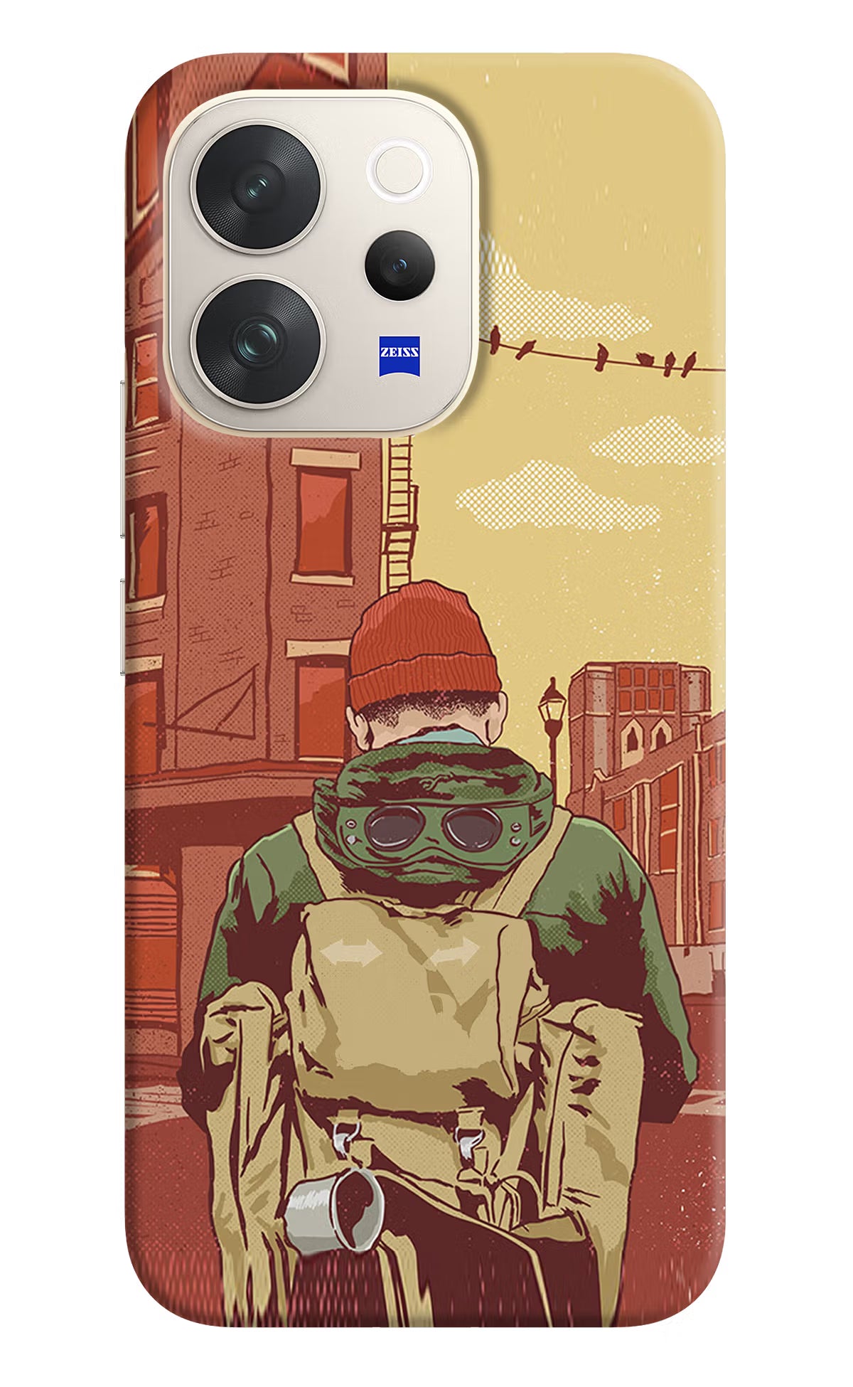 Adventurous Vivo V70 5G Hard Case Back Cover by Casekaro