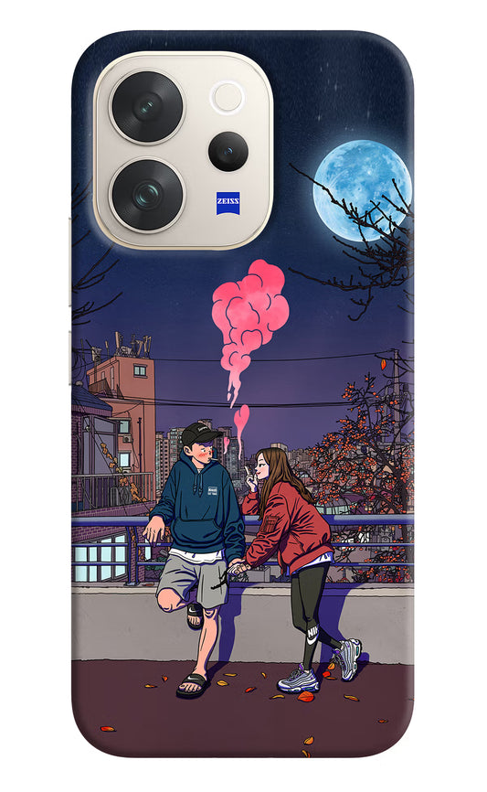 Chilling Couple Vivo V70 5G Hard Case Back Cover by Casekaro