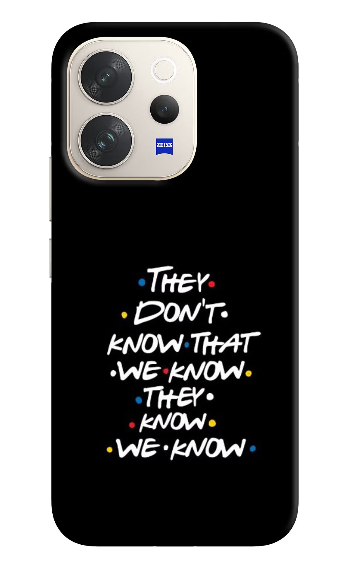 FRIENDS Dialogue Vivo V70 5G Hard Case Back Cover by Casekaro