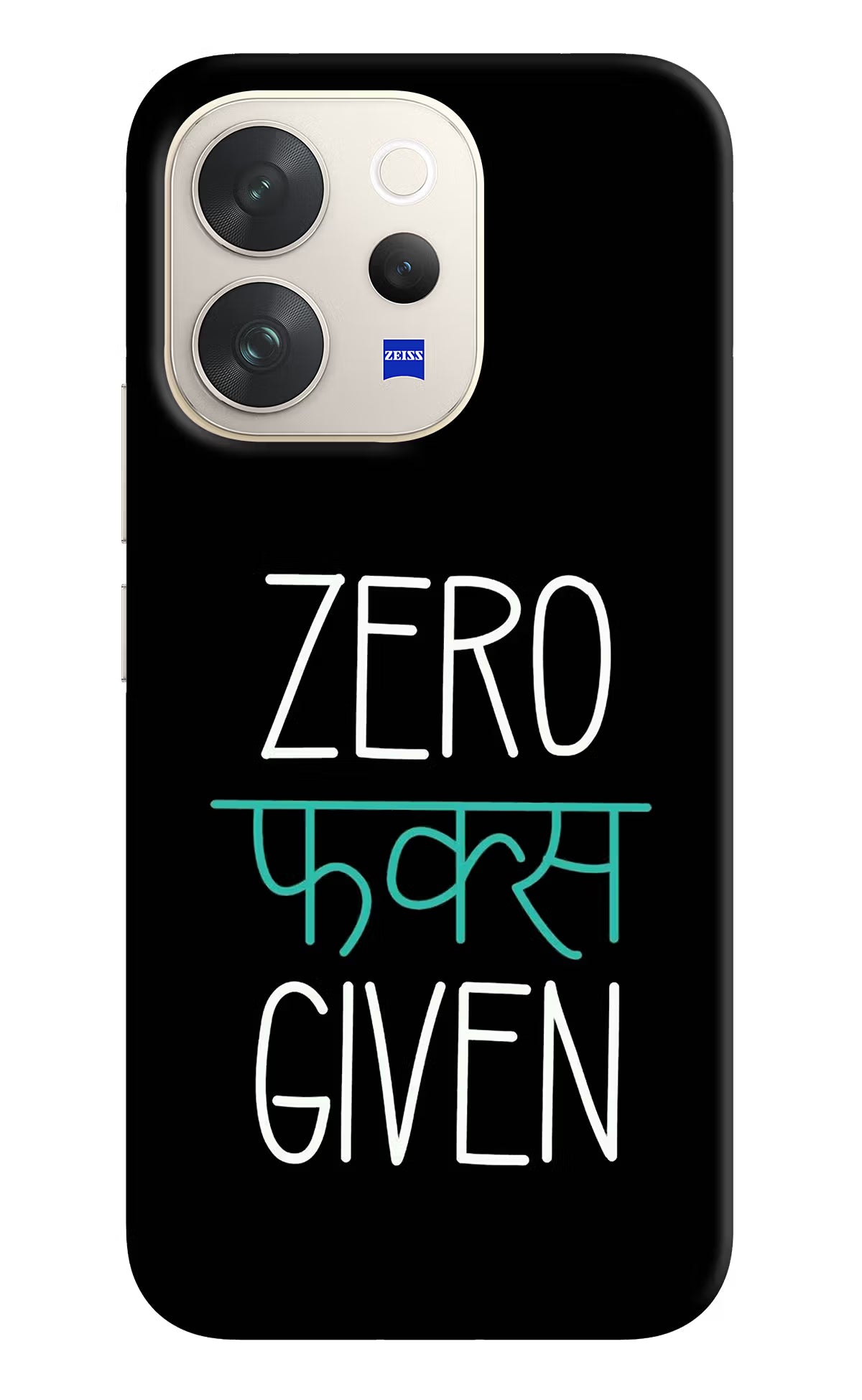 Zero Fucks Given Vivo V70 5G Hard Case Back Cover by Casekaro