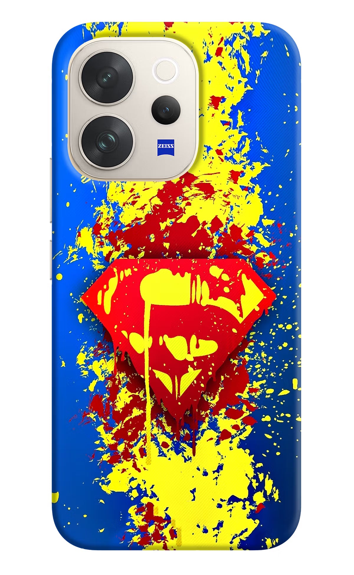 Superman logo Vivo V70 5G Hard Case Back Cover by Casekaro