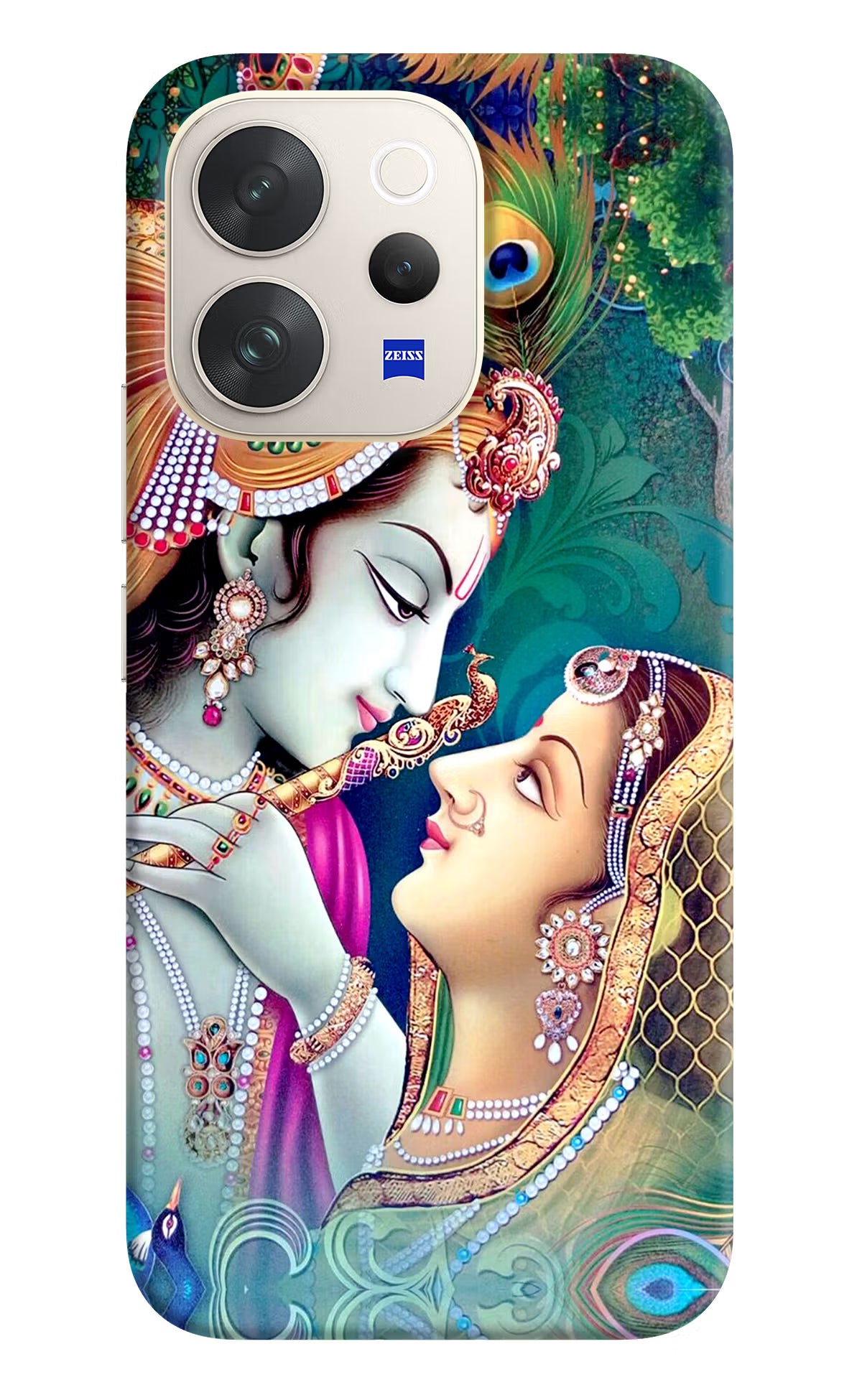 Lord Radha Krishna Vivo V70 5G Hard Case Back Cover by Casekaro