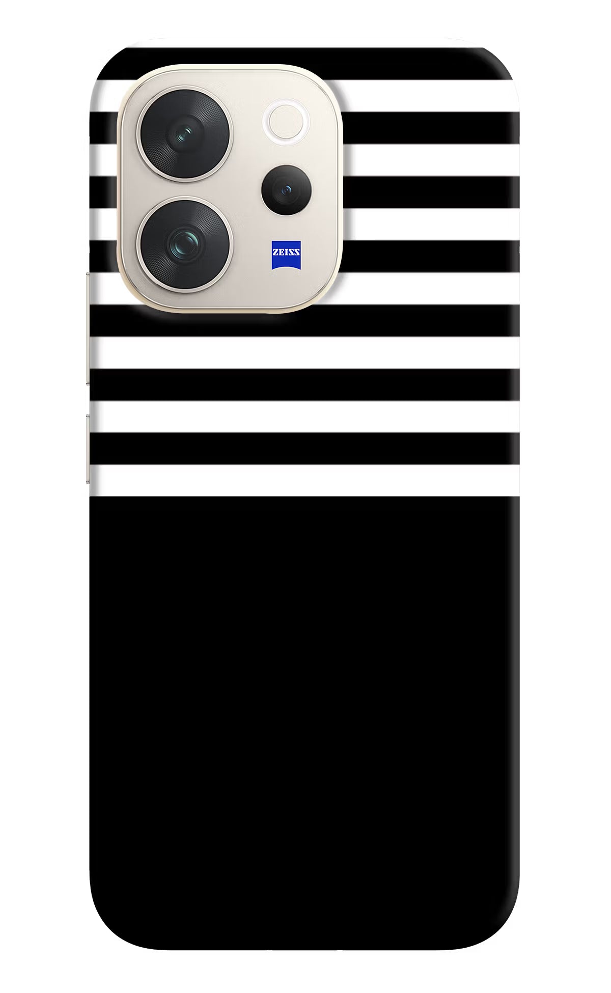 Black and White Print Vivo V70 5G Hard Case Back Cover by Casekaro