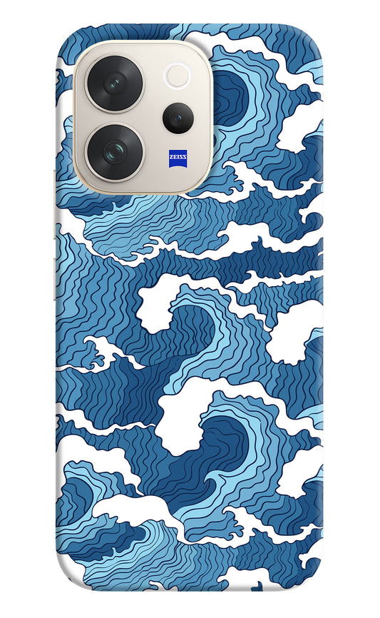Blue Waves Vivo V70 5G Hard Case Back Cover by Casekaro