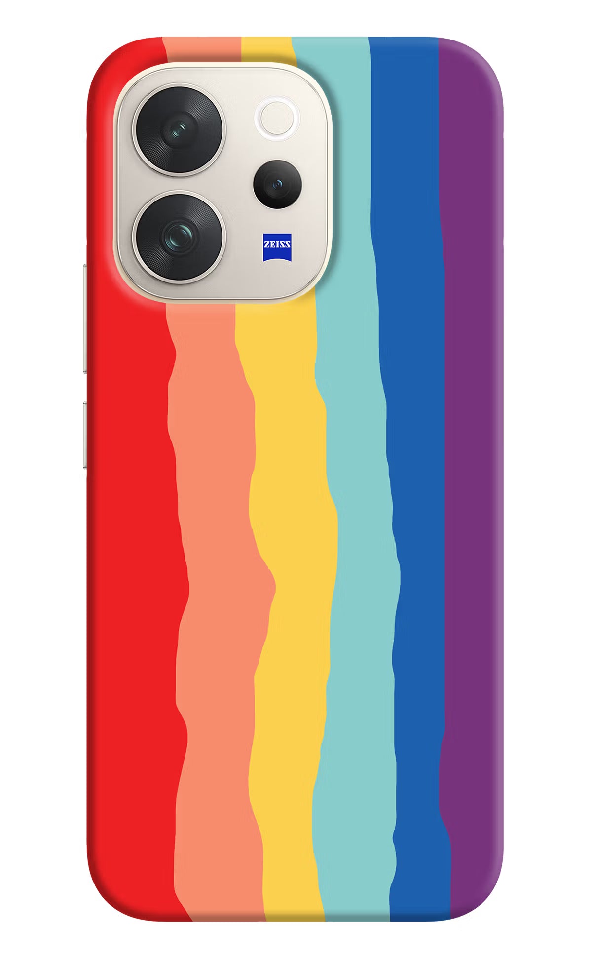 Rainbow Vivo V70 5G Hard Case Back Cover by Casekaro