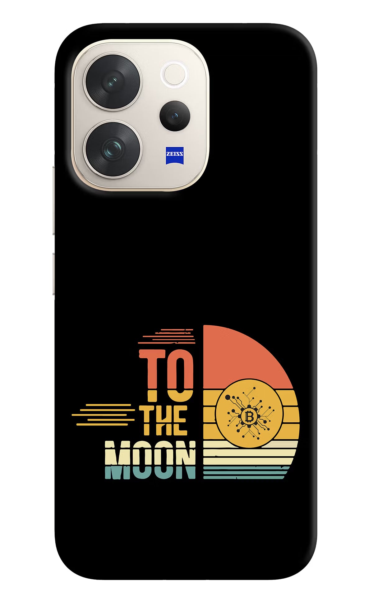 To the Moon Vivo V70 5G Hard Case Back Cover by Casekaro