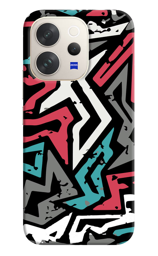 Geometric Graffiti Vivo V70 5G Hard Case Back Cover by Casekaro
