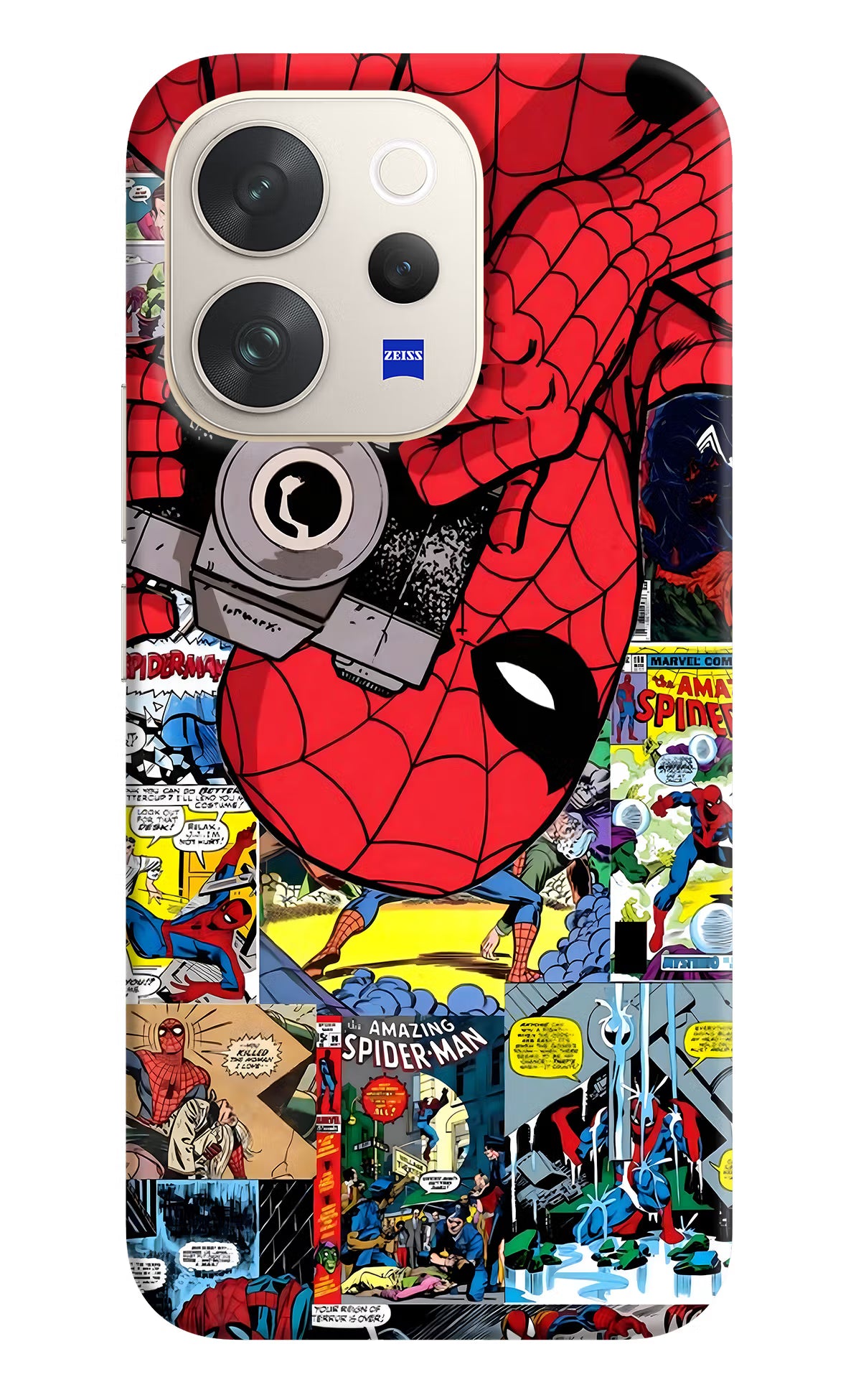 Spider Man Vivo V70 5G Hard Case Back Cover by Casekaro