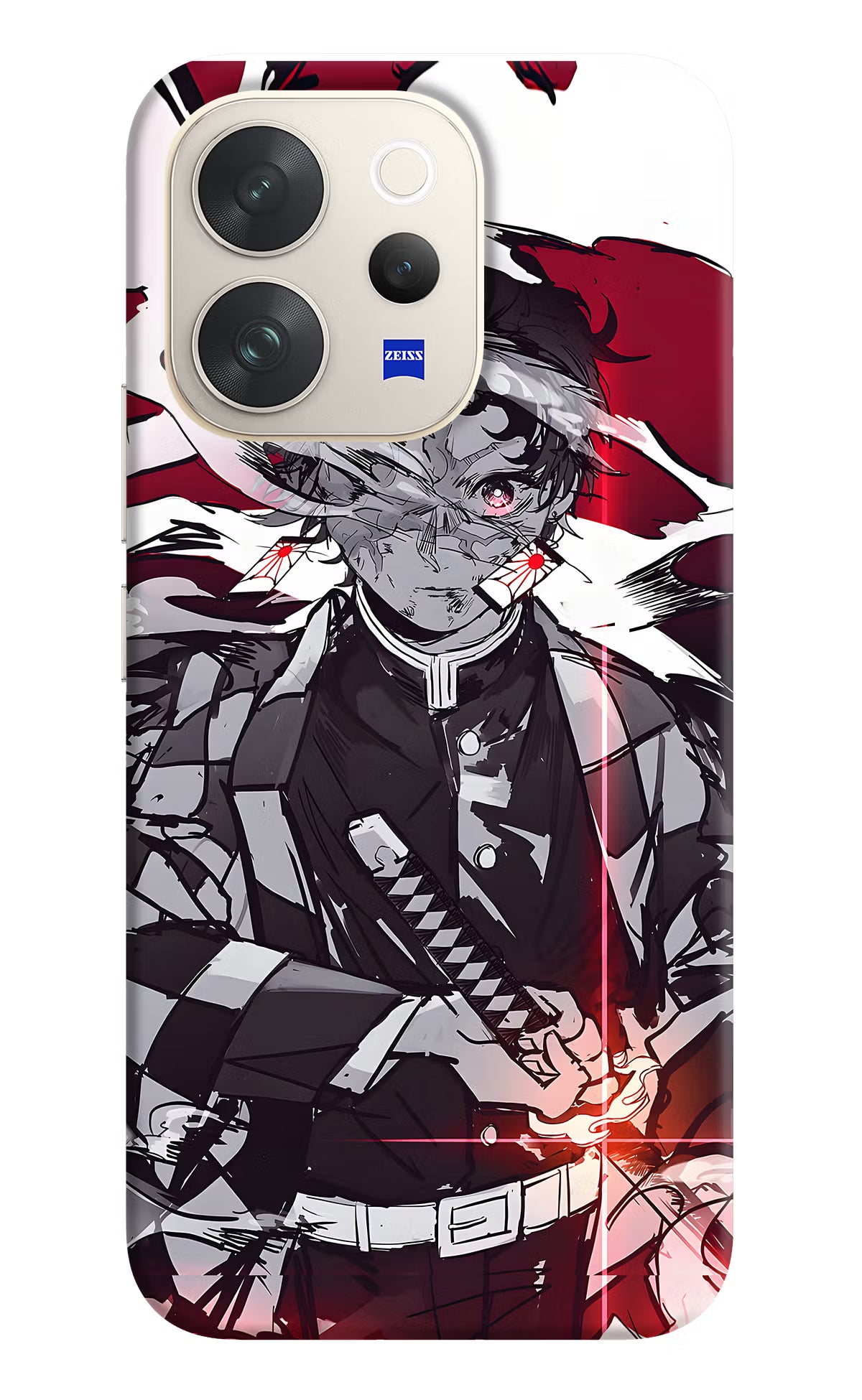 Demon Slayer Vivo V70 5G Hard Case Back Cover by Casekaro