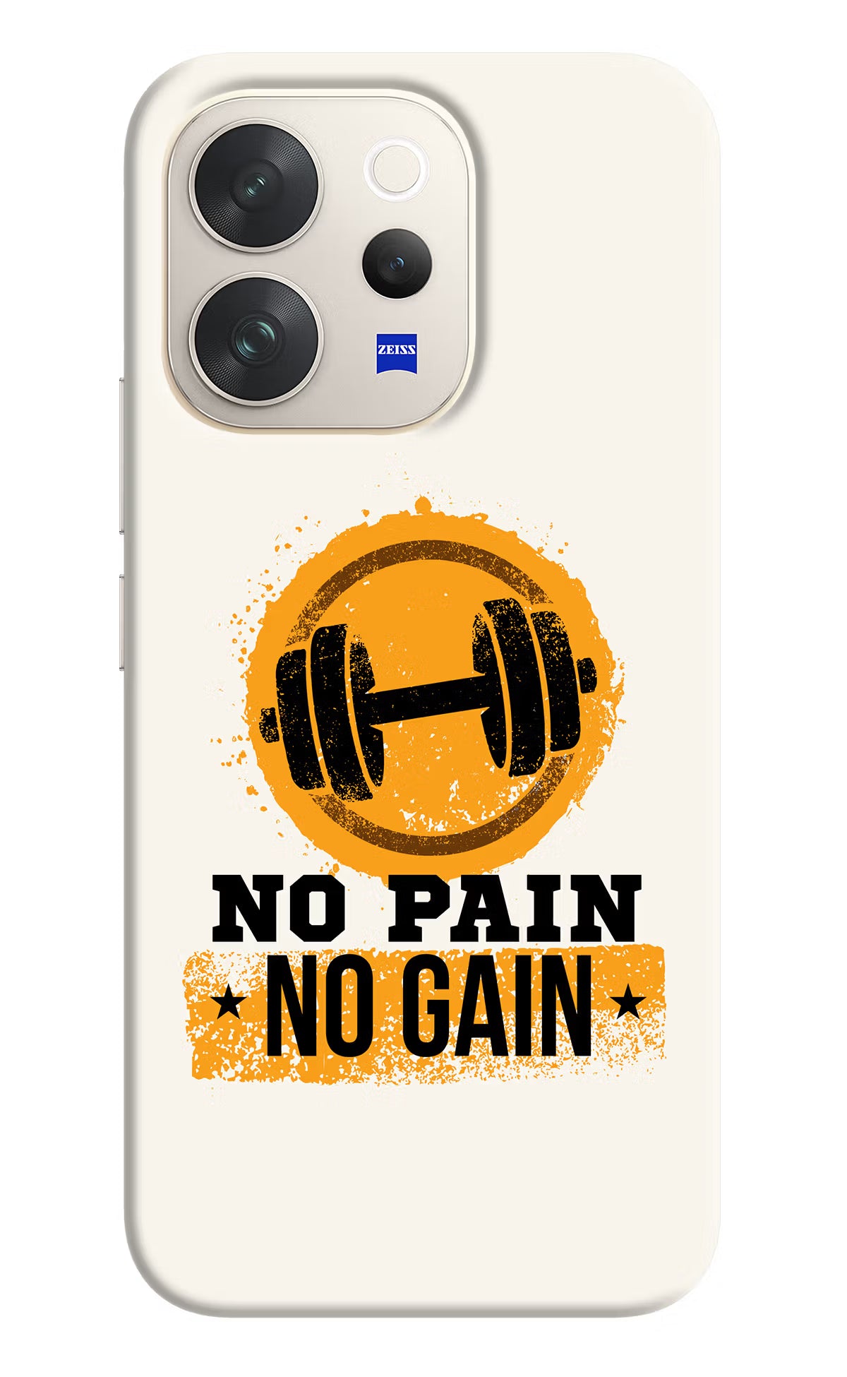 No Pain No Gain Vivo V70 5G Hard Case Back Cover by Casekaro