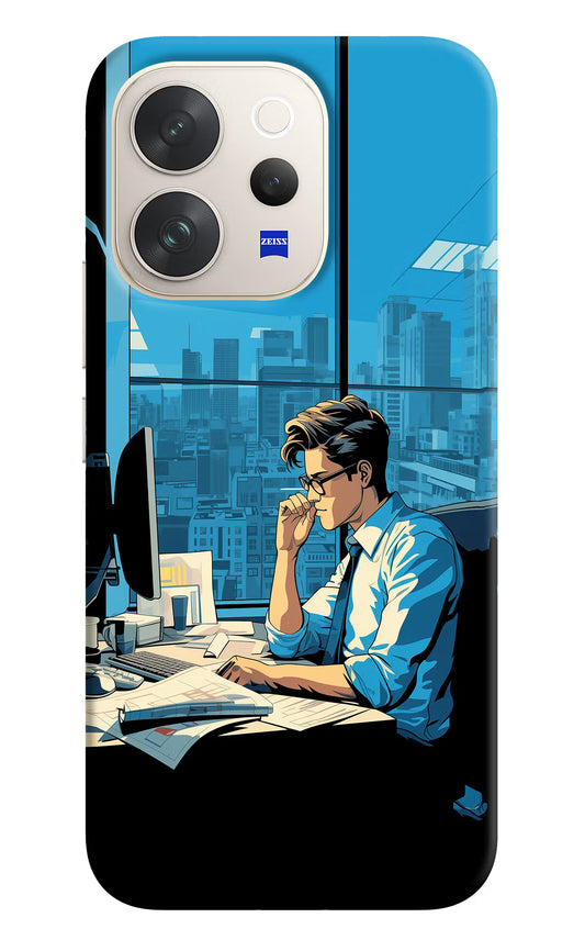 Focused Hustler (AI Generated) Vivo V70 5G Hard Case Back Cover by Casekaro