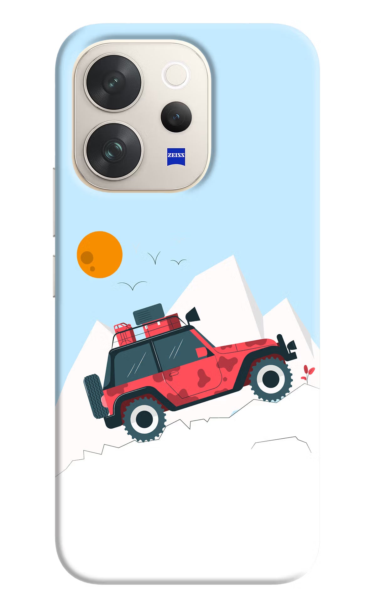 Mountain Trail Beast Vivo V70 5G Hard Case Back Cover by Casekaro