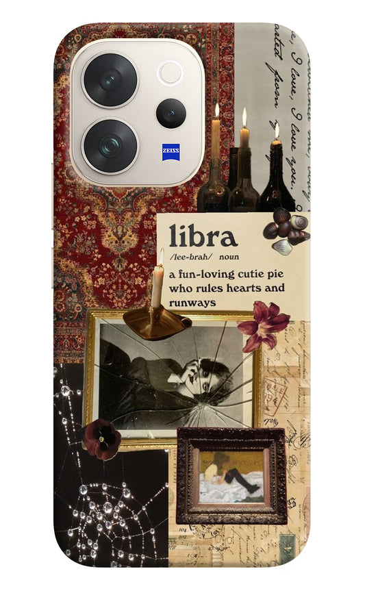 Libra Zodiac Vivo V70 5G Hard Case Back Cover by Casekaro