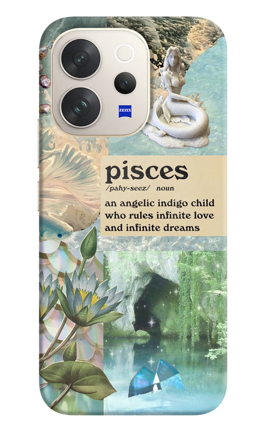Pisces Zodiac Vivo V70 5G Hard Case Back Cover by Casekaro