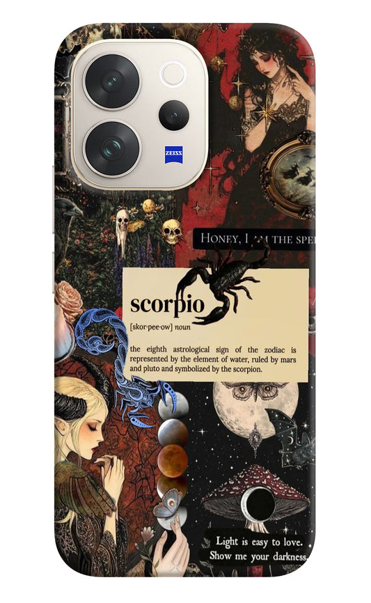 Scorpio Zodiac Vivo V70 5G Hard Case Back Cover by Casekaro