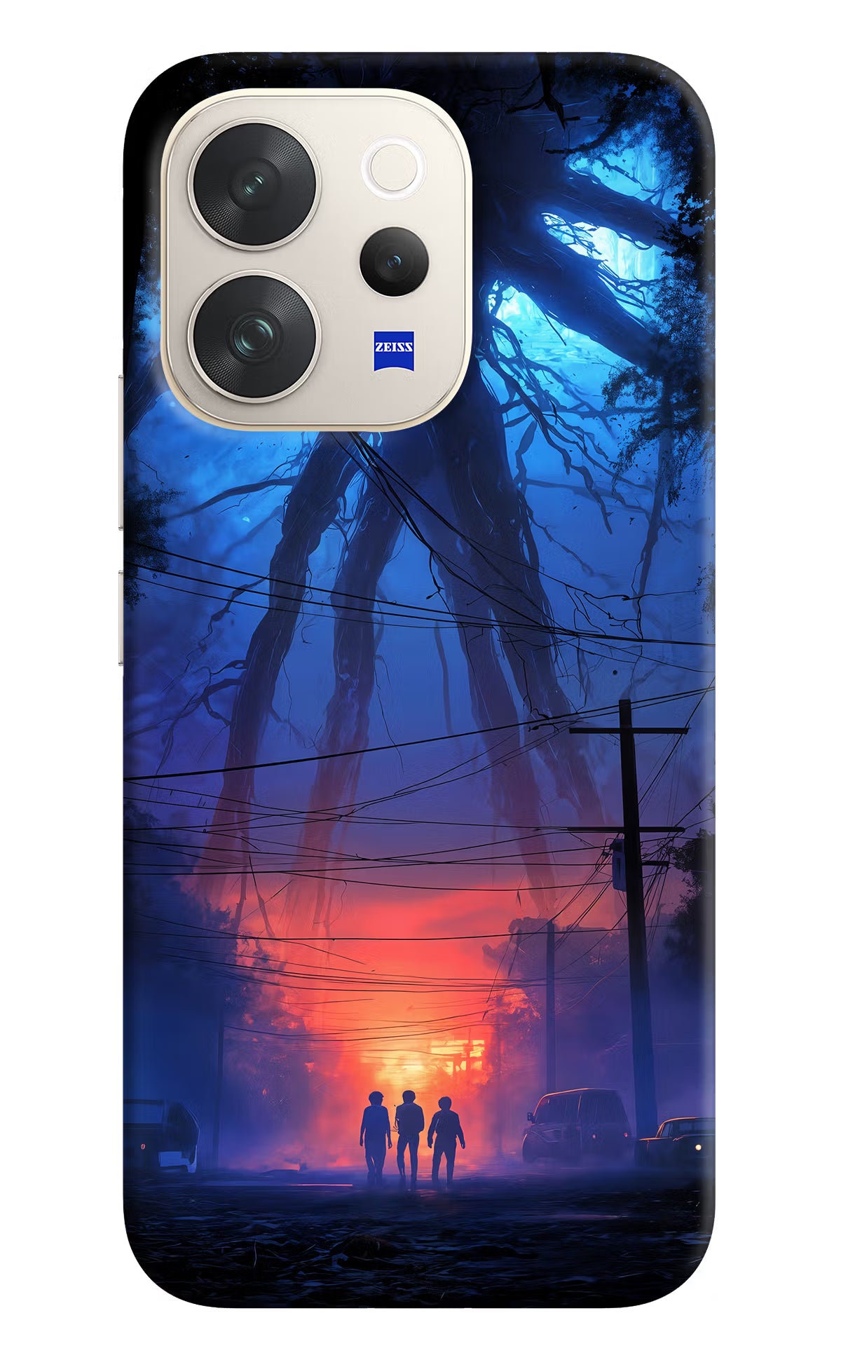 Ordinary Things Shadow Vivo V70 5G Hard Case Back Cover by Casekaro