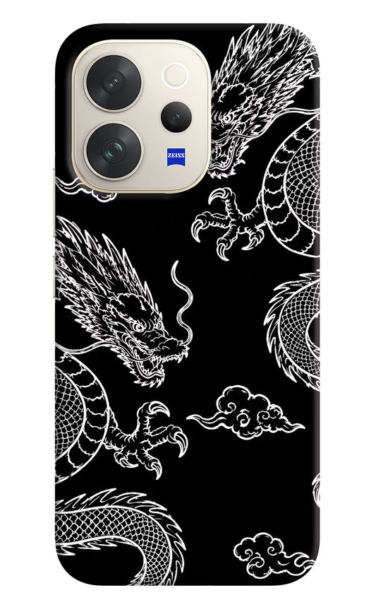 Twin Dragons Vivo V70 5G Hard Case Back Cover by Casekaro