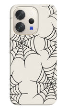 Spider Web Vivo V70 5G Hard Case Back Cover by Casekaro