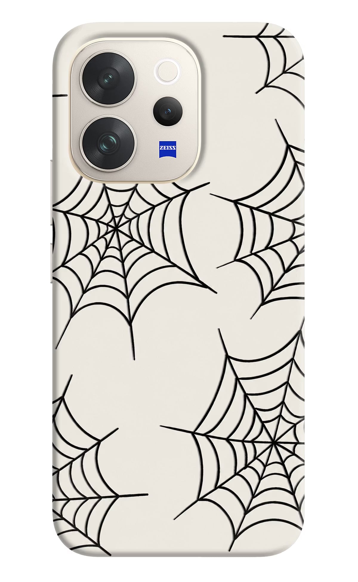 Spider Web Vivo V70 5G Hard Case Back Cover by Casekaro