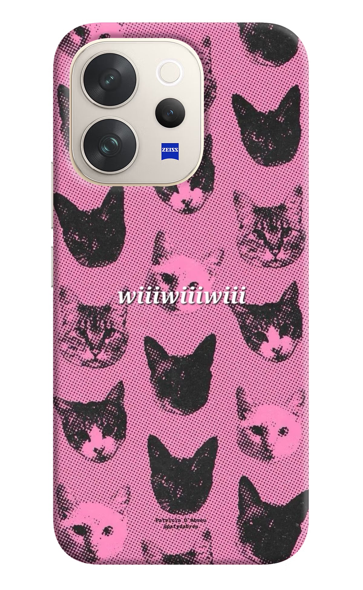 Pink Cats Vivo V70 5G Back Cover