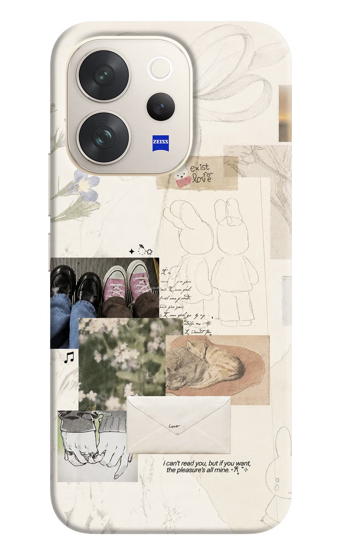 Soft Aesthetic Vivo V70 5G Back Cover