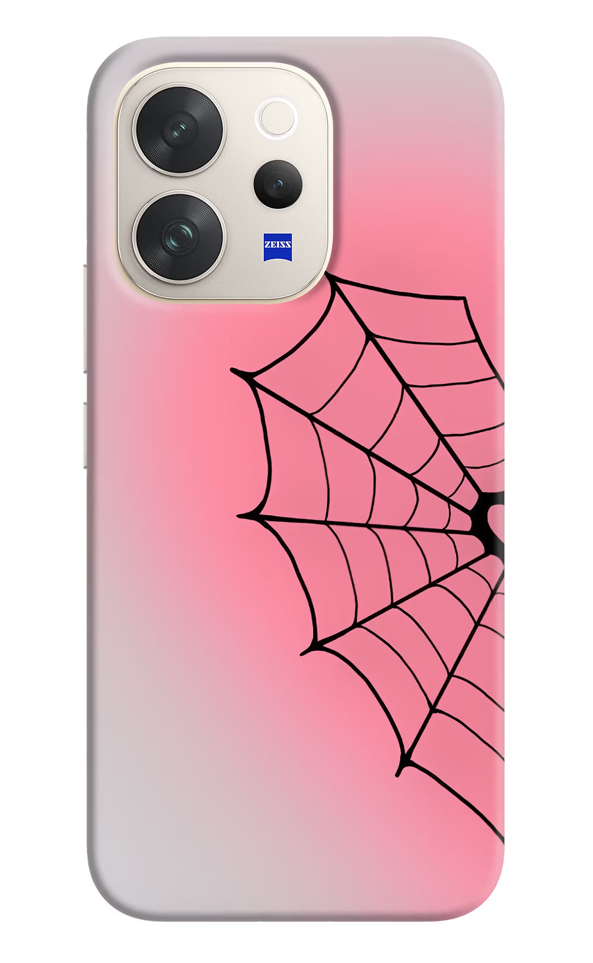 Pink Web Vivo V70 5G Back Cover