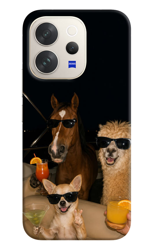 Party Squad Vivo V70 5G Hard Case Back Cover by Casekaro