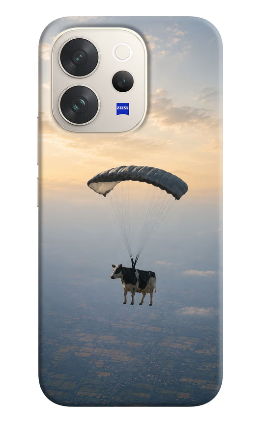 Skydiving Cow Vivo V70 5G Hard Case Back Cover by Casekaro