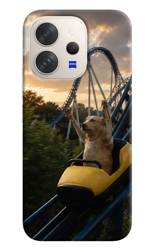 Rollercoaster Dog Vivo V70 5G Hard Case Back Cover by Casekaro