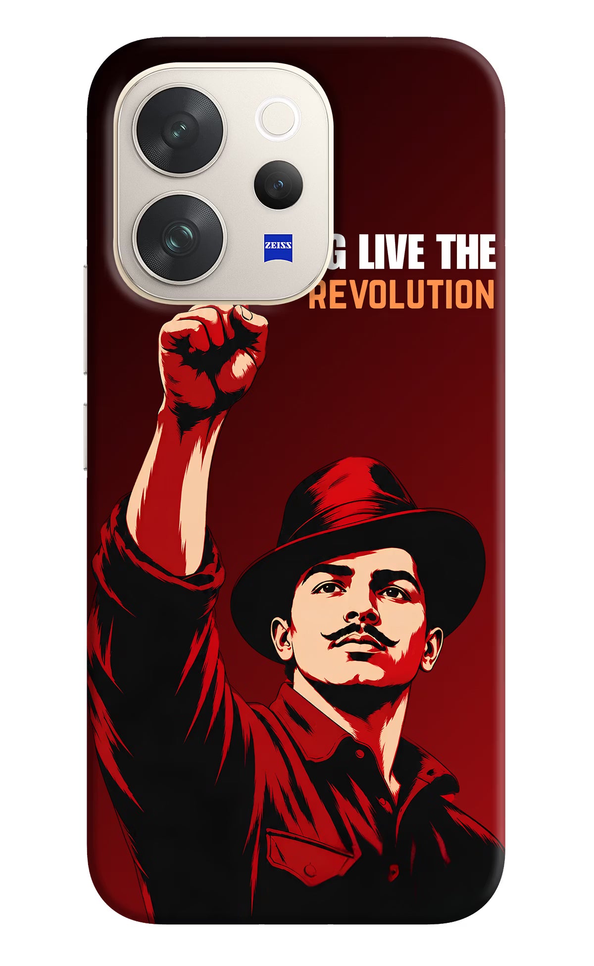 Bhagat Singh Revolution Vivo V70 5G Back Cover