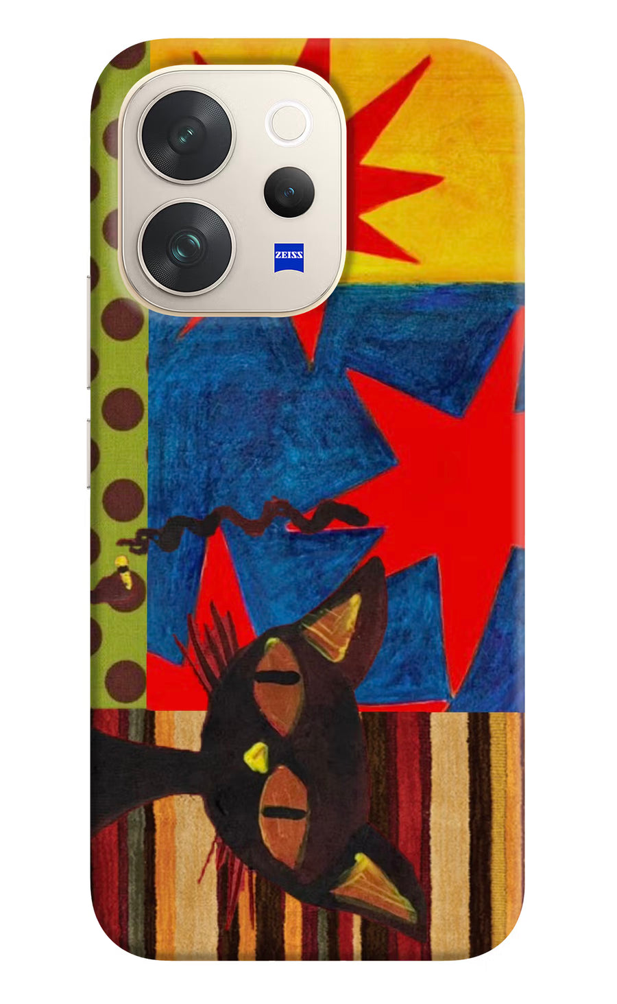 Pop Cat Vivo V70 5G Back Cover, Hard case