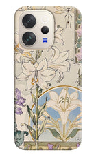 White Lily Vivo V70 5G Hard Case Back Cover by Casekaro