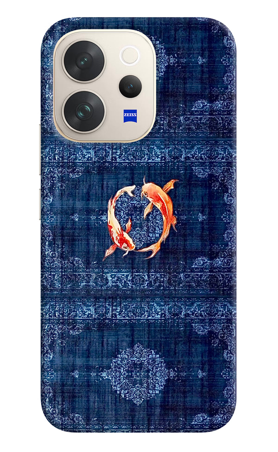 Koi Blue Vivo V70 5G Back Cover, Hard case