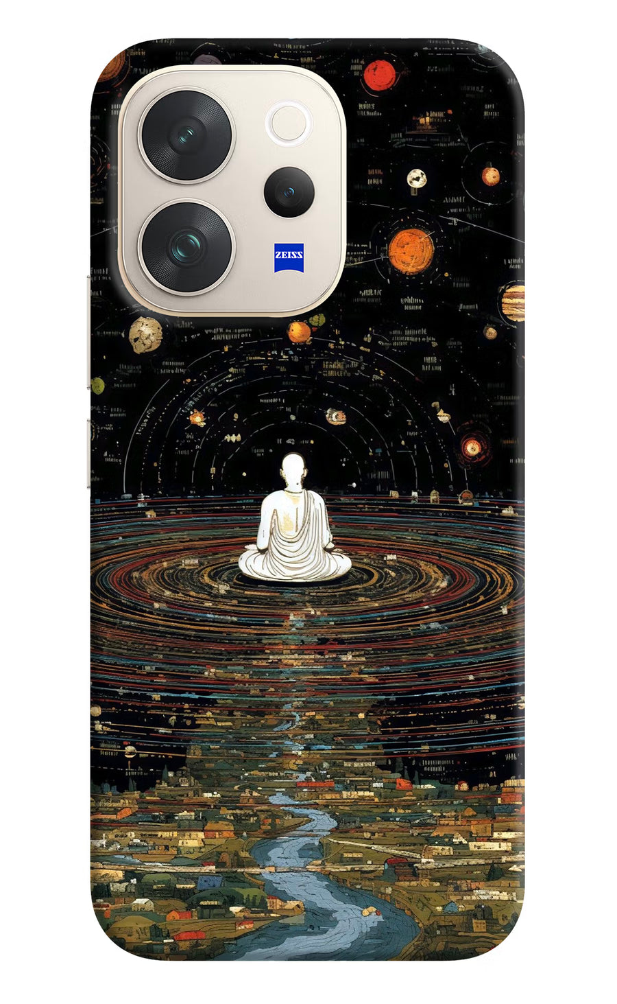 Space Monk Vivo V70 5G Back Cover, Hard case