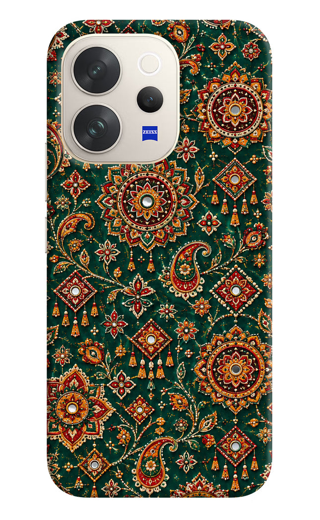 Green Pataka Vivo V70 5G Hard Case Back Cover by Casekaro