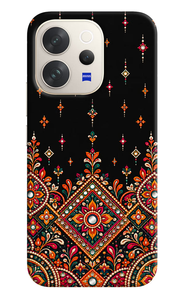 Noir Mehfil Vivo V70 5G Hard Case Back Cover by Casekaro