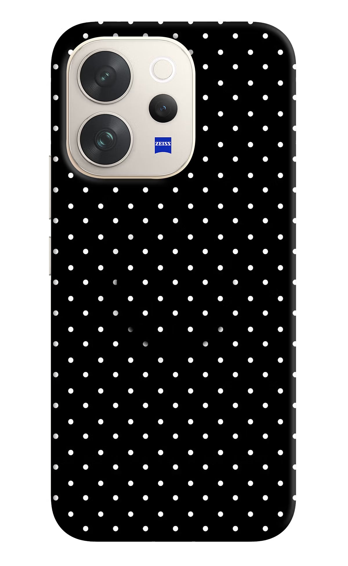 White Dots Vivo V70 5G Pop Case by Casekaro