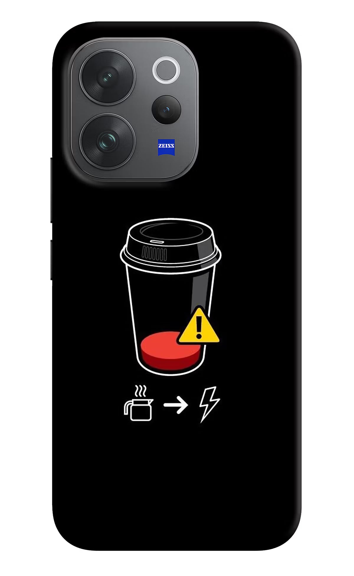 Coffee Vivo V70 Elite 5G Hard Case Back Cover by Casekaro