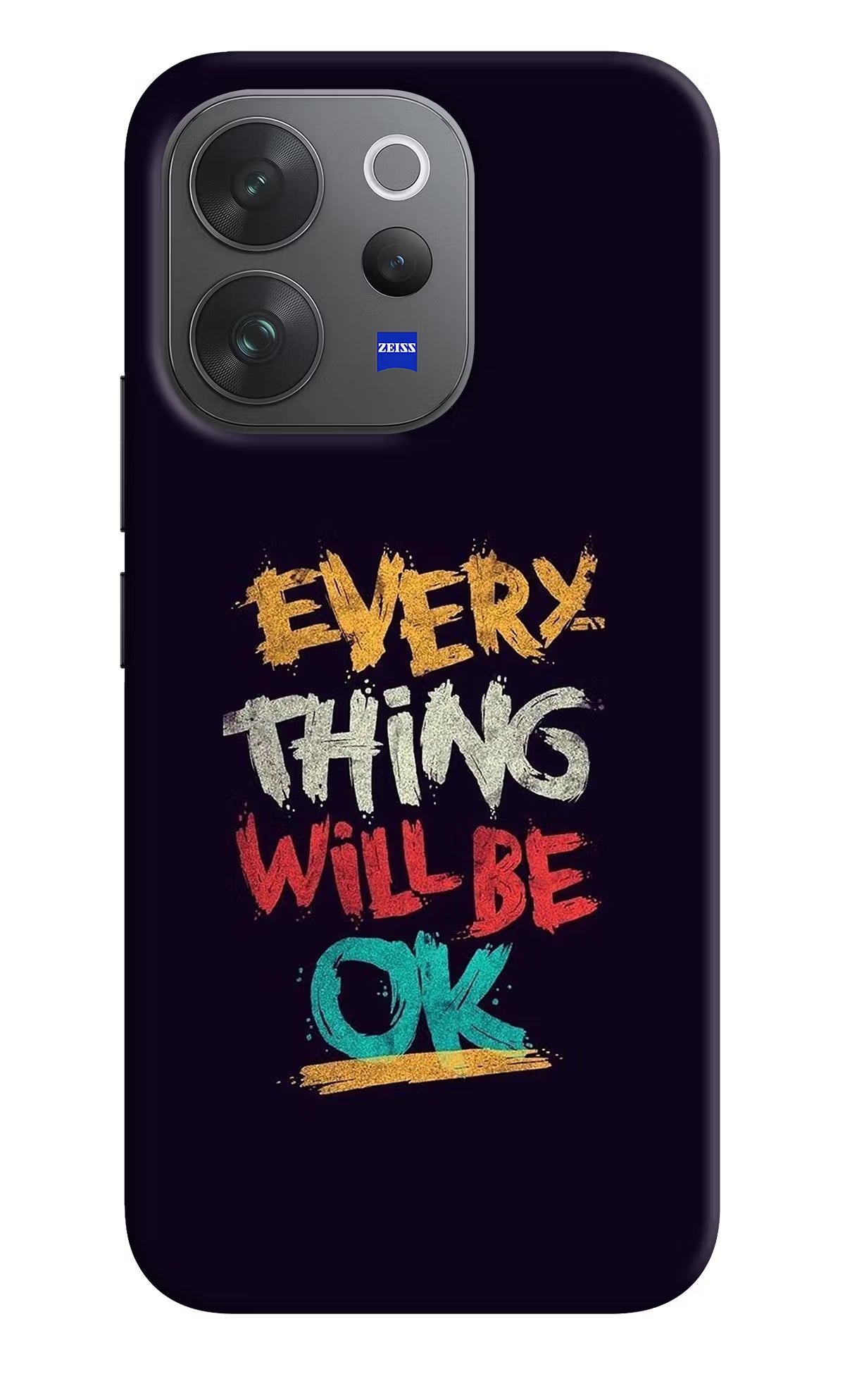 Everything Will Be Ok Vivo V70 Elite 5G Hard Case Back Cover by Casekaro
