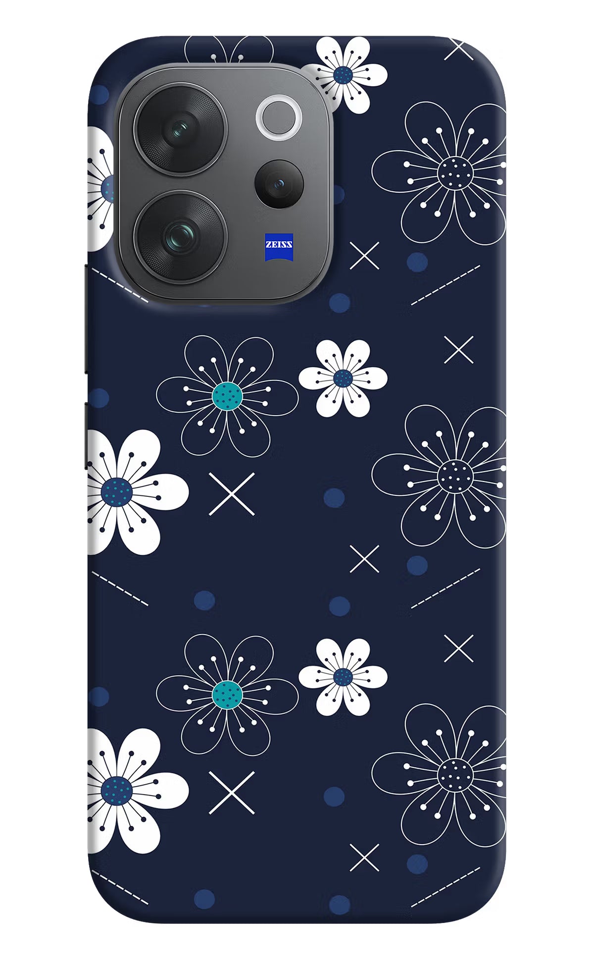 Flowers Vivo V70 Elite 5G Hard Case Back Cover by Casekaro