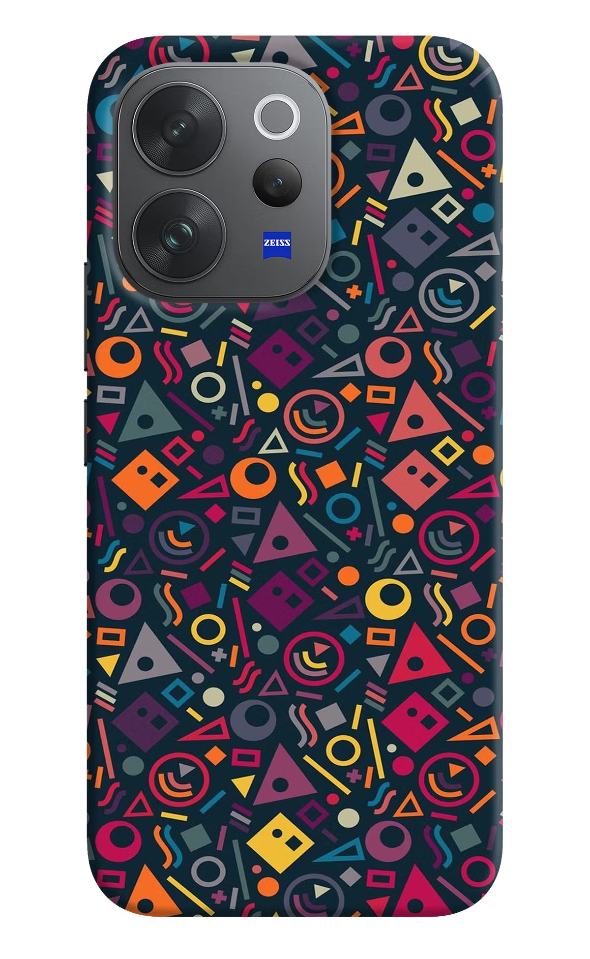 Geometric Abstract Vivo V70 Elite 5G Hard Case Back Cover by Casekaro