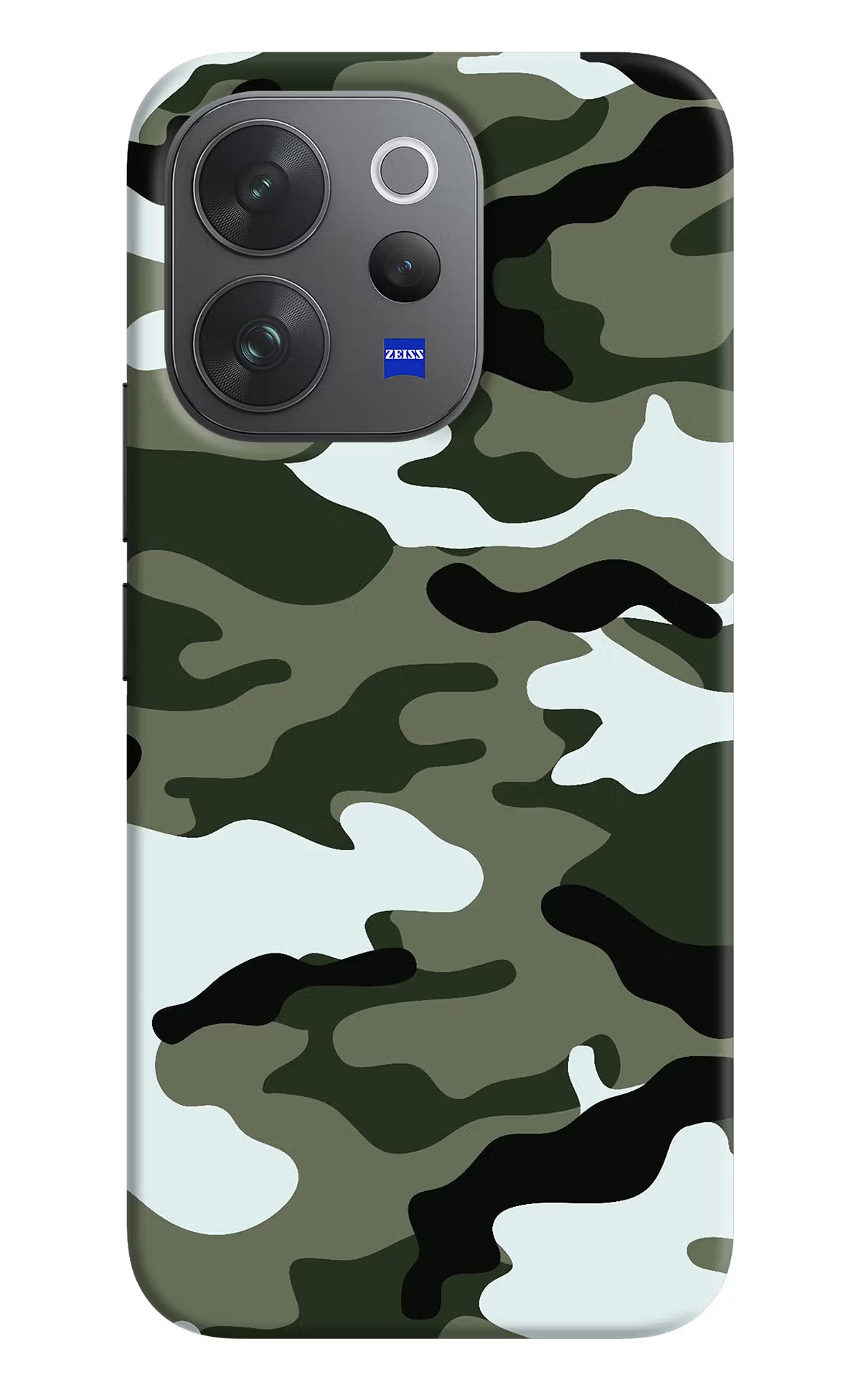 Camouflage Vivo V70 Elite 5G Hard Case Back Cover by Casekaro