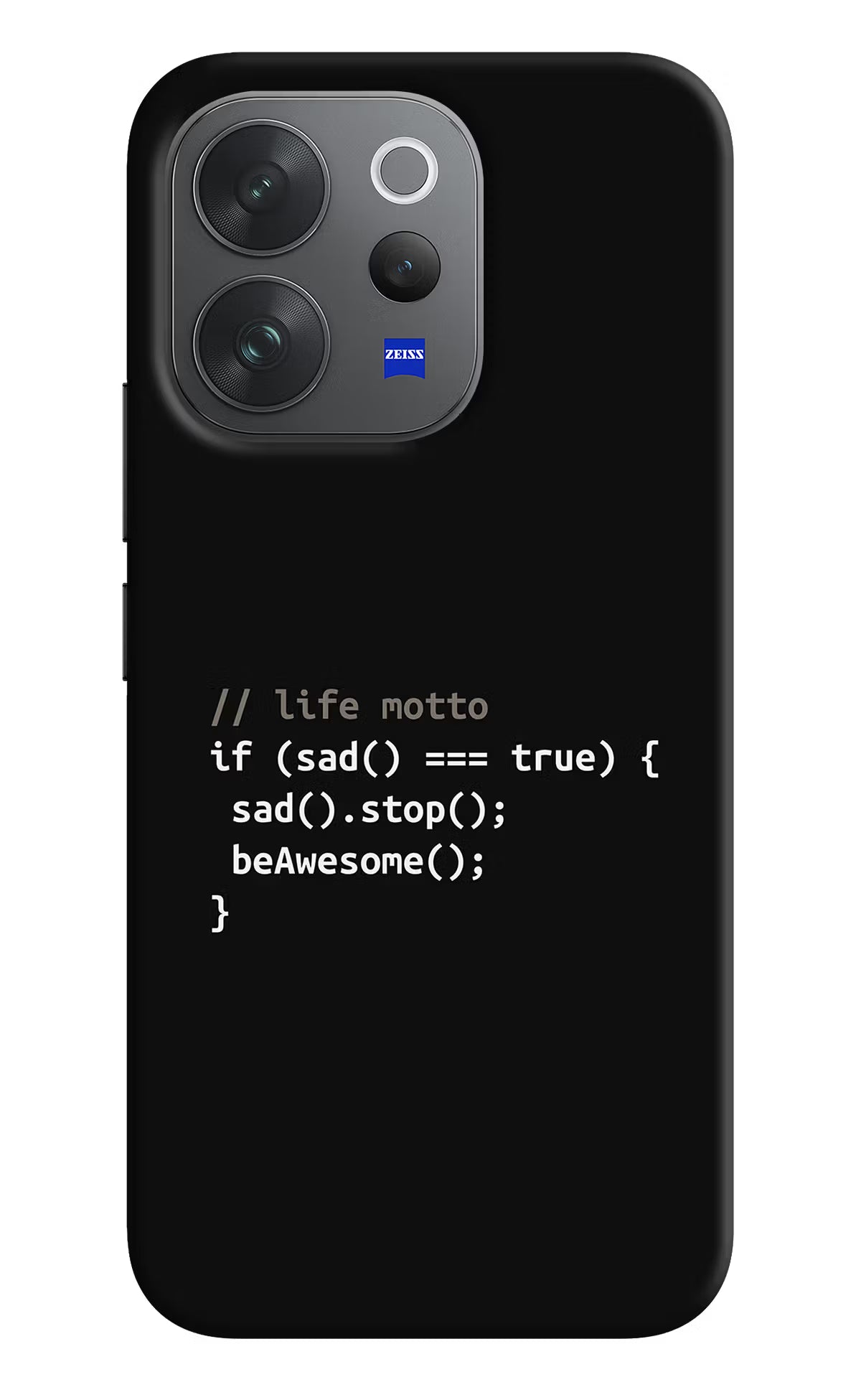 Life Motto Code Vivo V70 Elite 5G Hard Case Back Cover by Casekaro