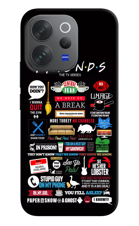 FRIENDS Vivo V70 Elite 5G Hard Case Back Cover by Casekaro