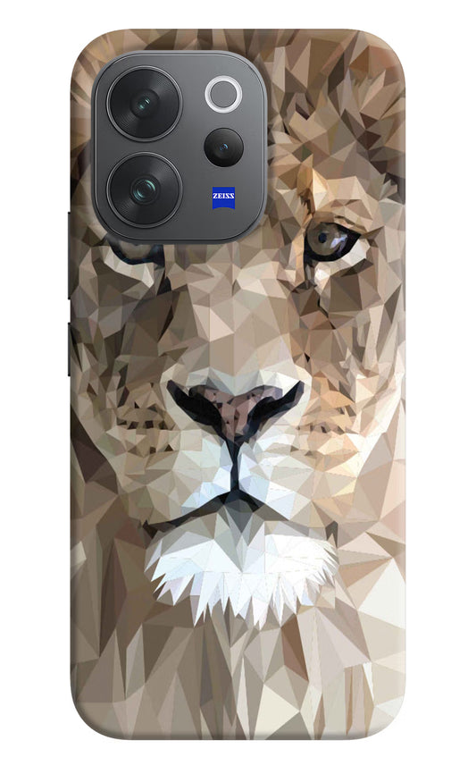 Lion Art Vivo V70 Elite 5G Hard Case Back Cover by Casekaro