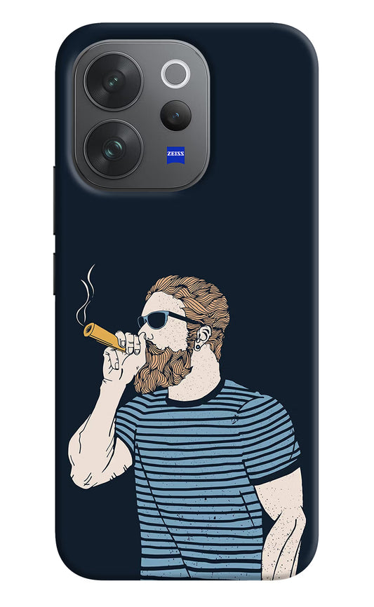 Smoking Vivo V70 Elite 5G Hard Case Back Cover by Casekaro