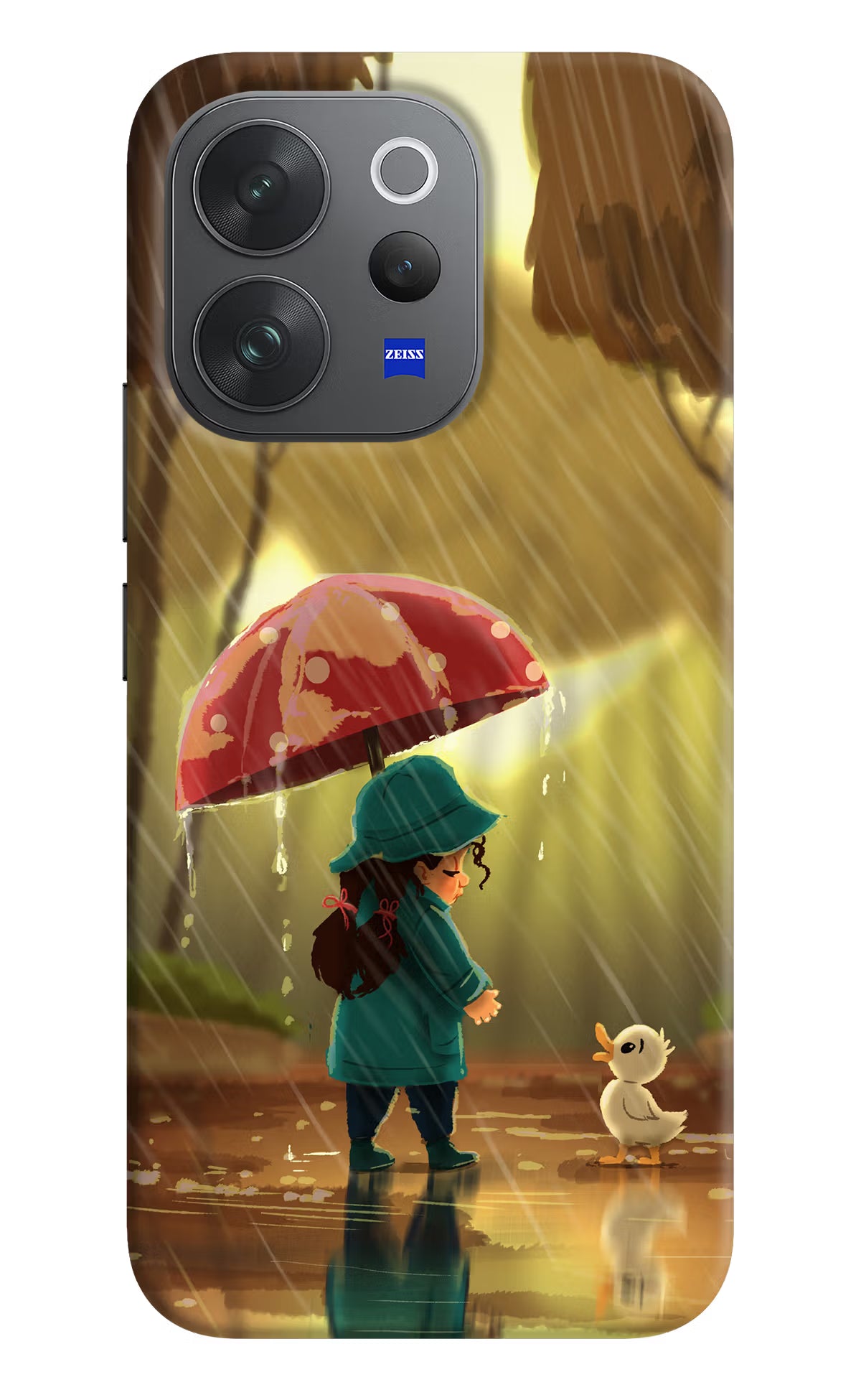 Rainy Day Vivo V70 Elite 5G Hard Case Back Cover by Casekaro
